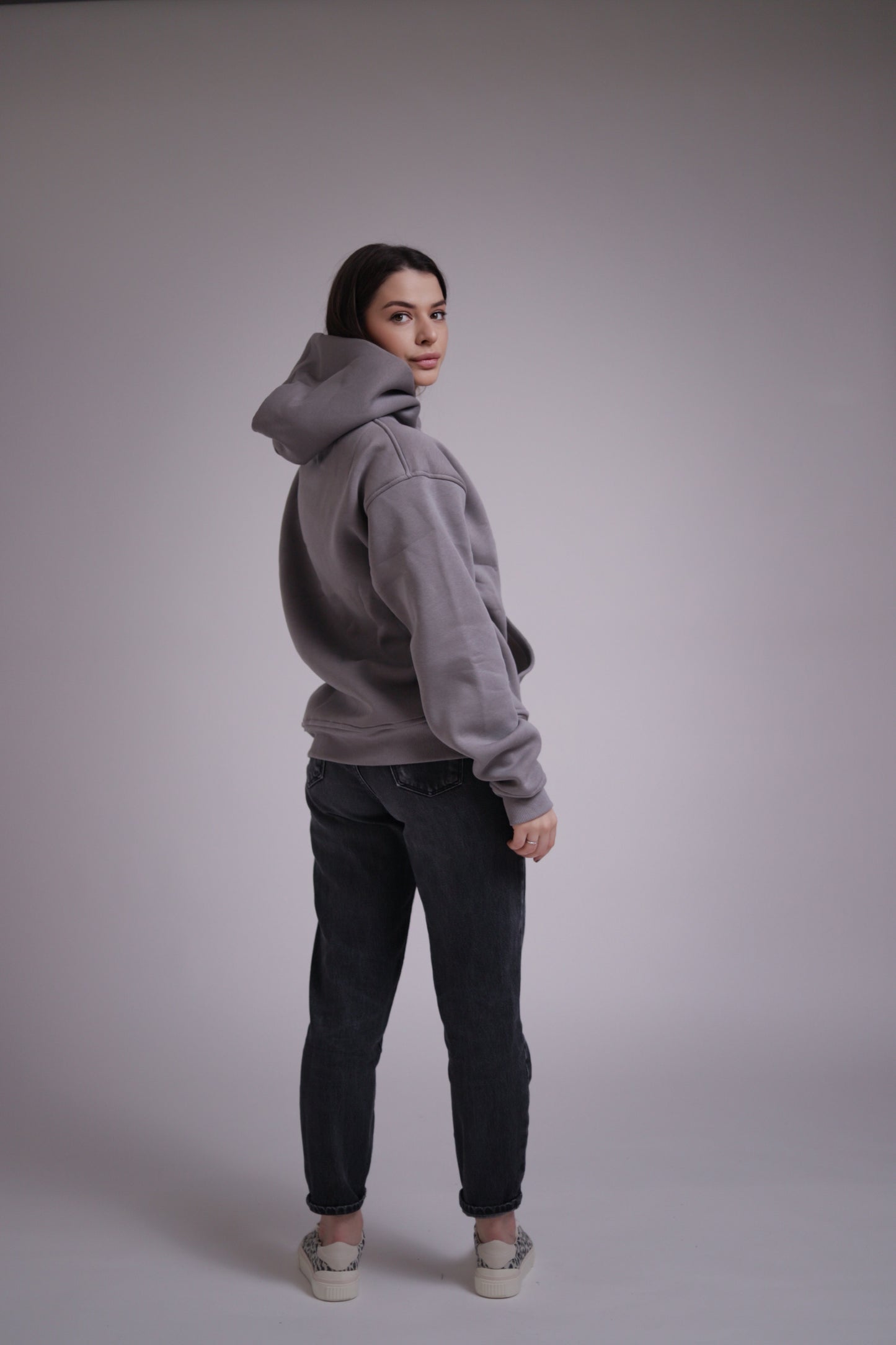 PEARL GREY HOODIE UNISEX