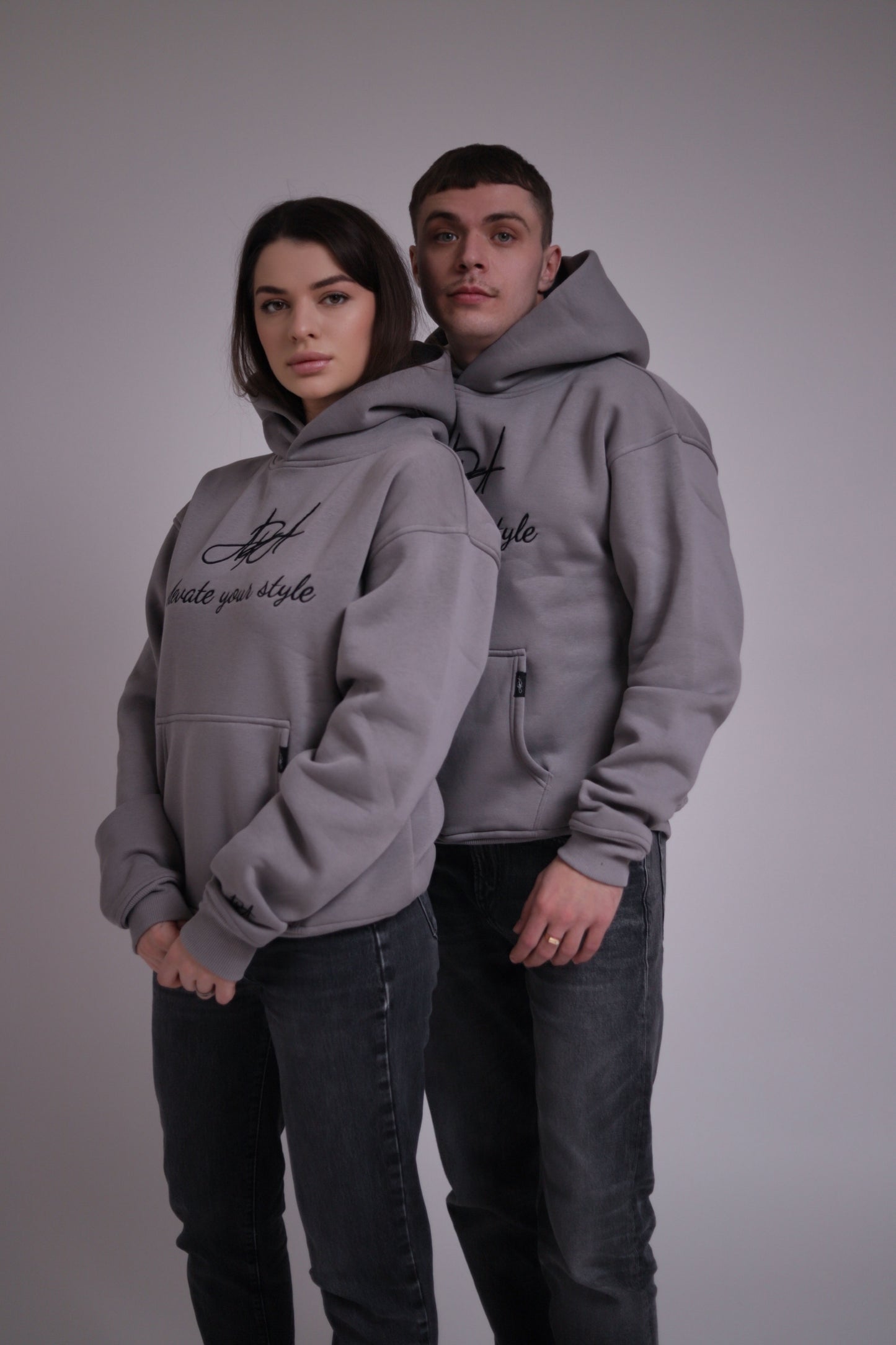 PEARL GREY HOODIE UNISEX