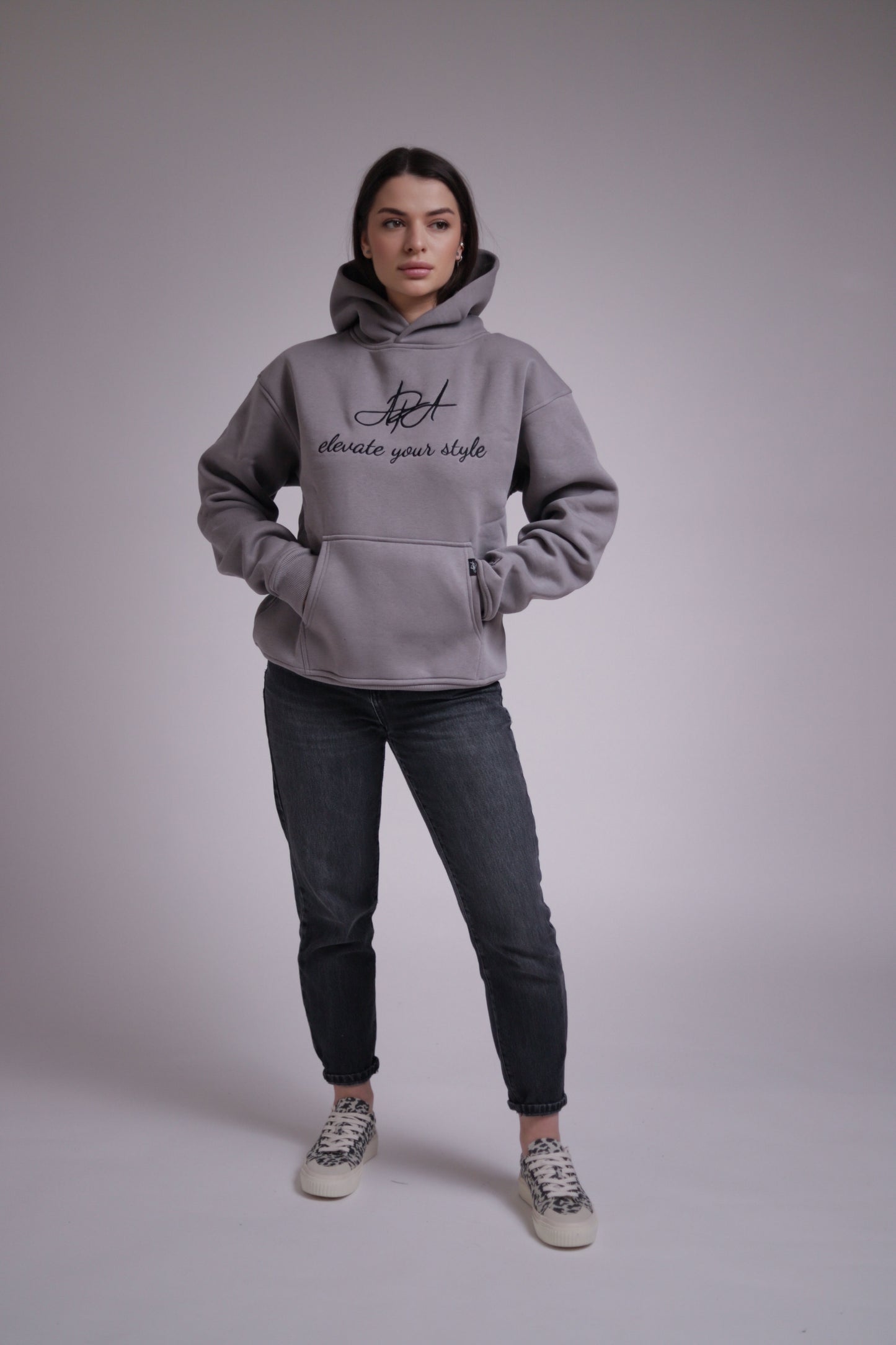 PEARL GREY HOODIE UNISEX