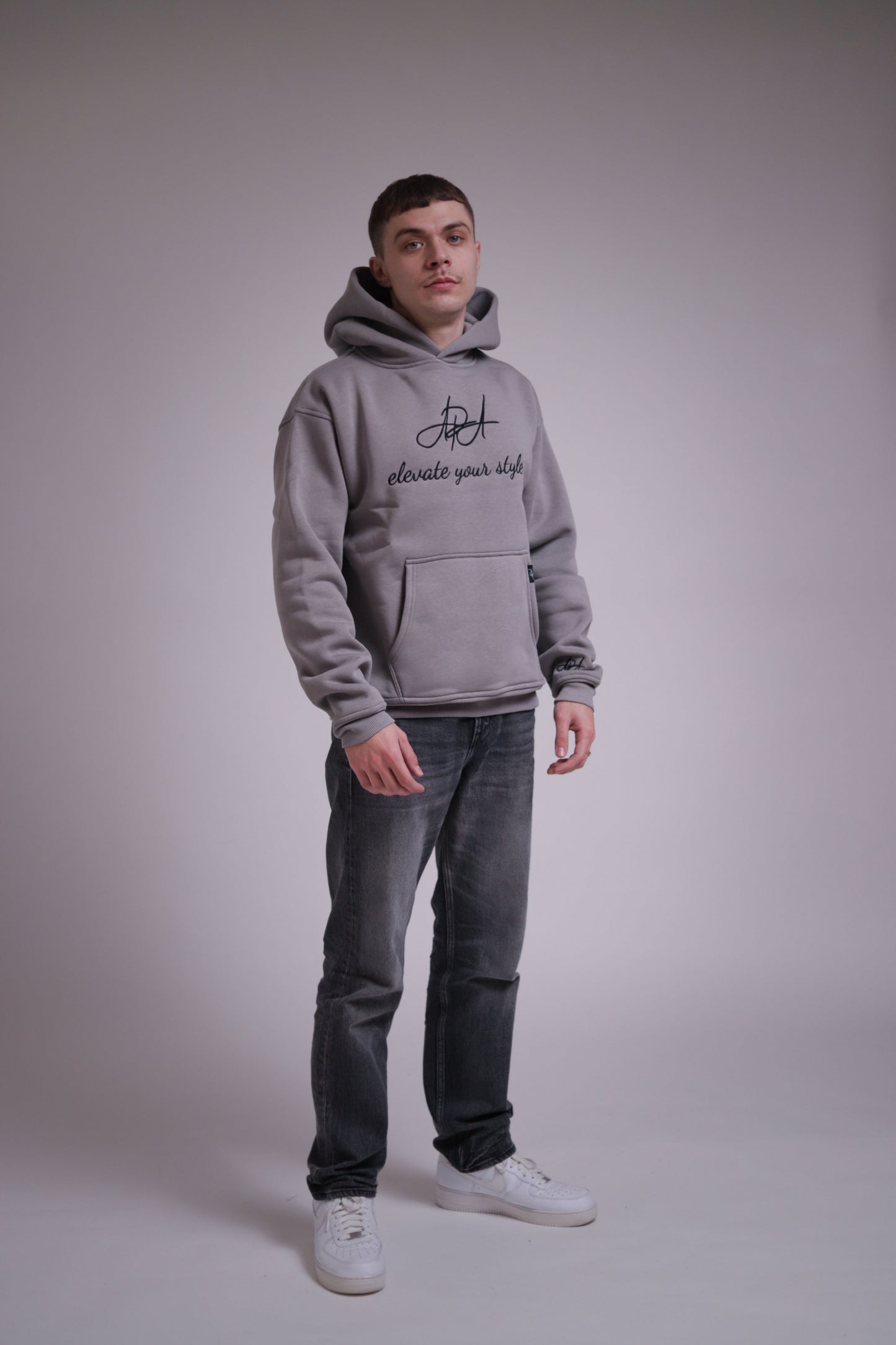 PEARL GREY HOODIE UNISEX