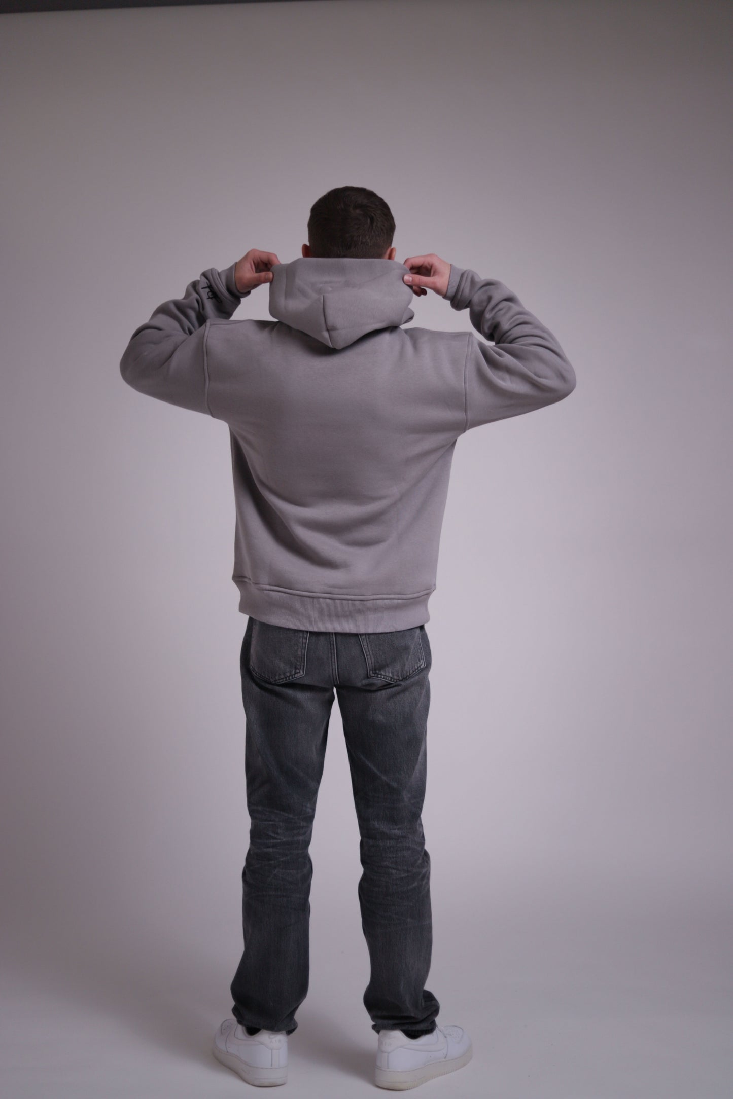 PEARL GREY HOODIE UNISEX